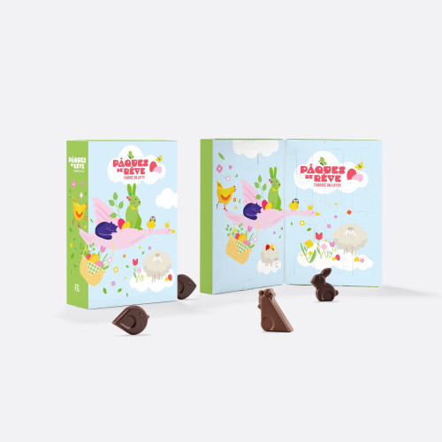 COFFRET SURPRISE CHOCOLATS PÂQUES