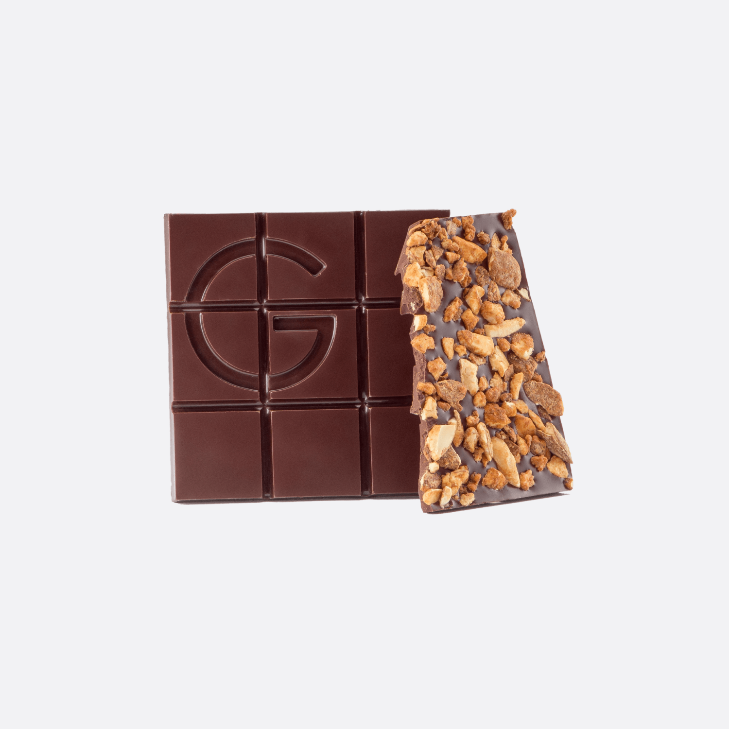 AMANDES CARAMELISÉES CHOCOLAT NOIR