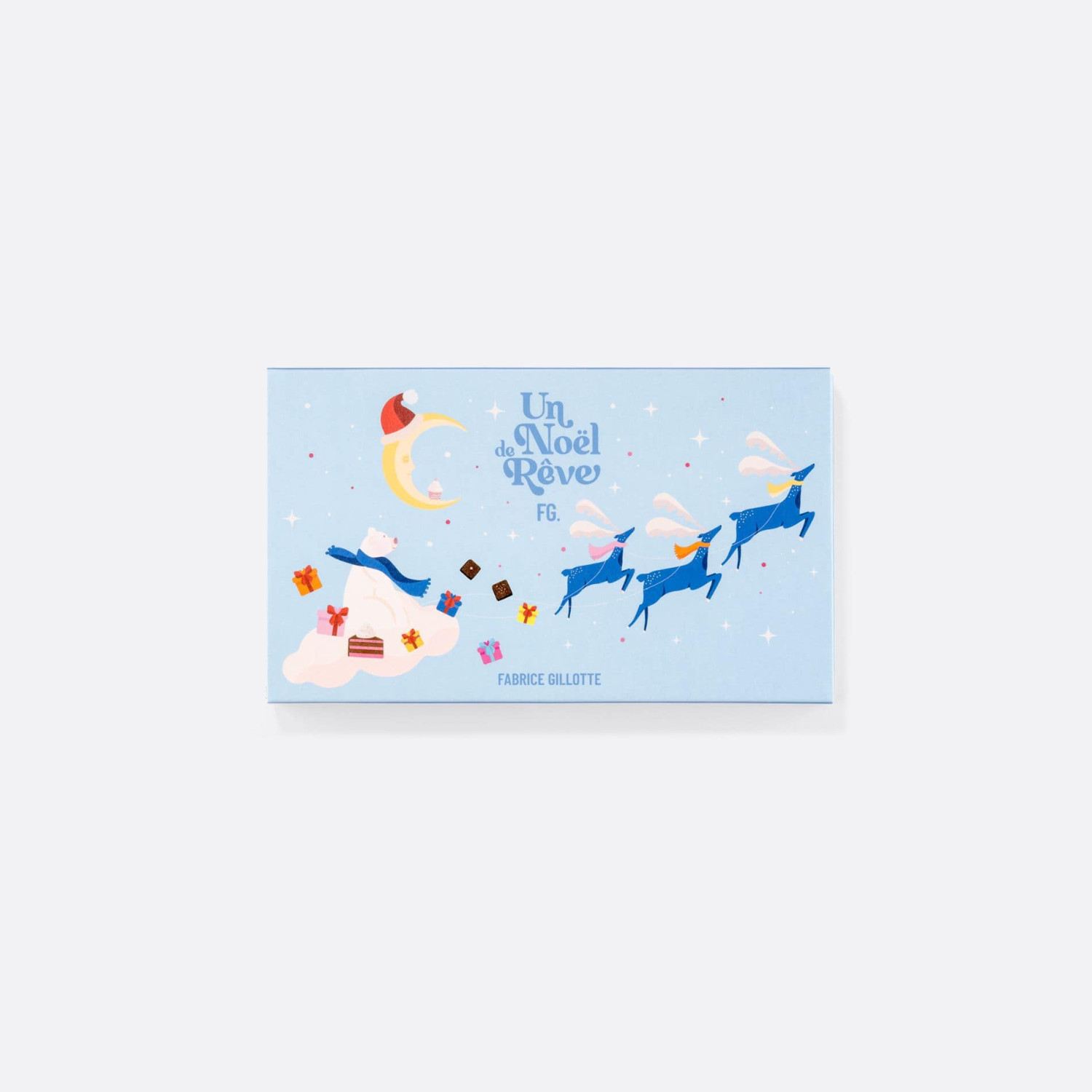 LANGUES DE CHAT DE NOËL EN CHOCOLAT