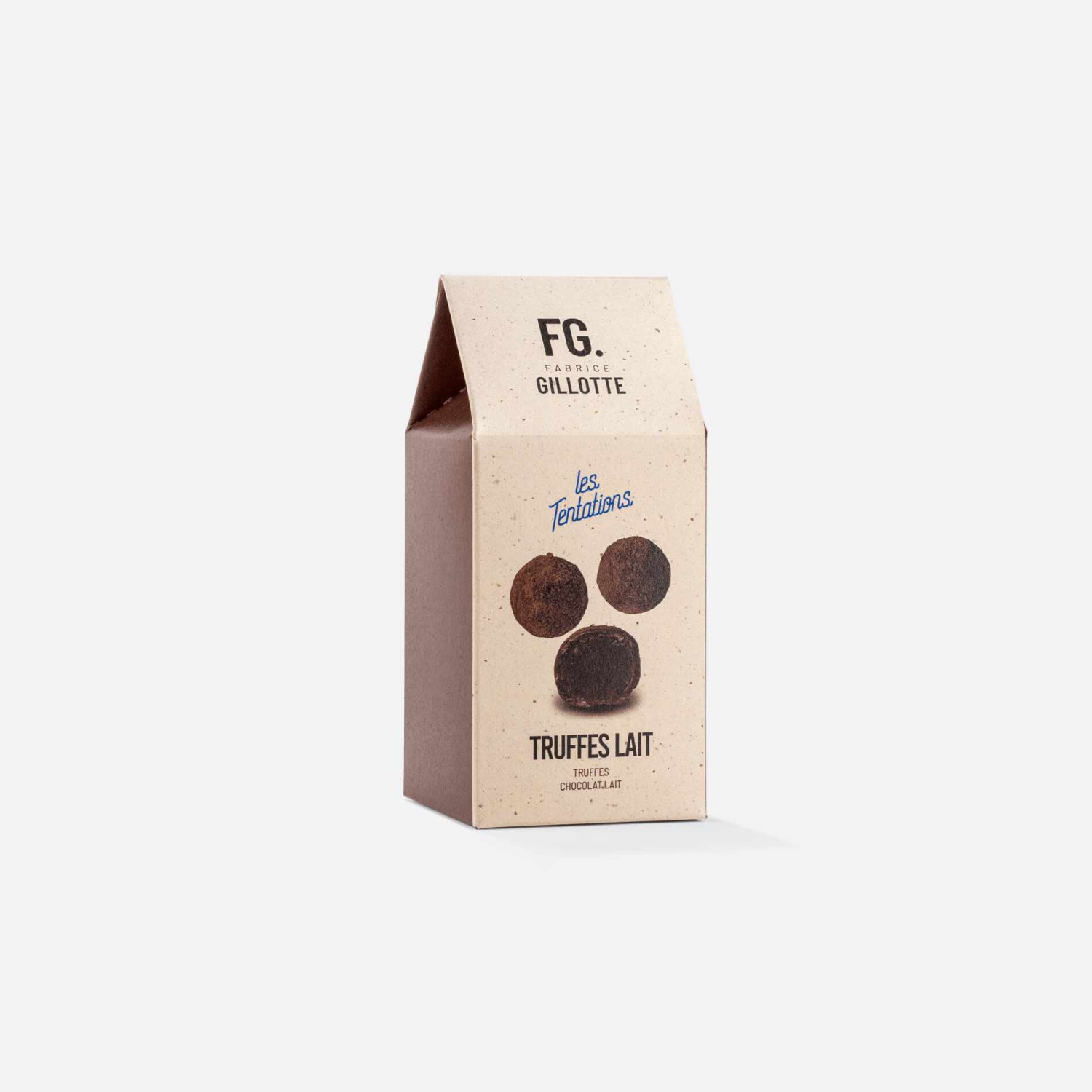 TRUFFES CHOCOLAT AU LAIT DE NOËL