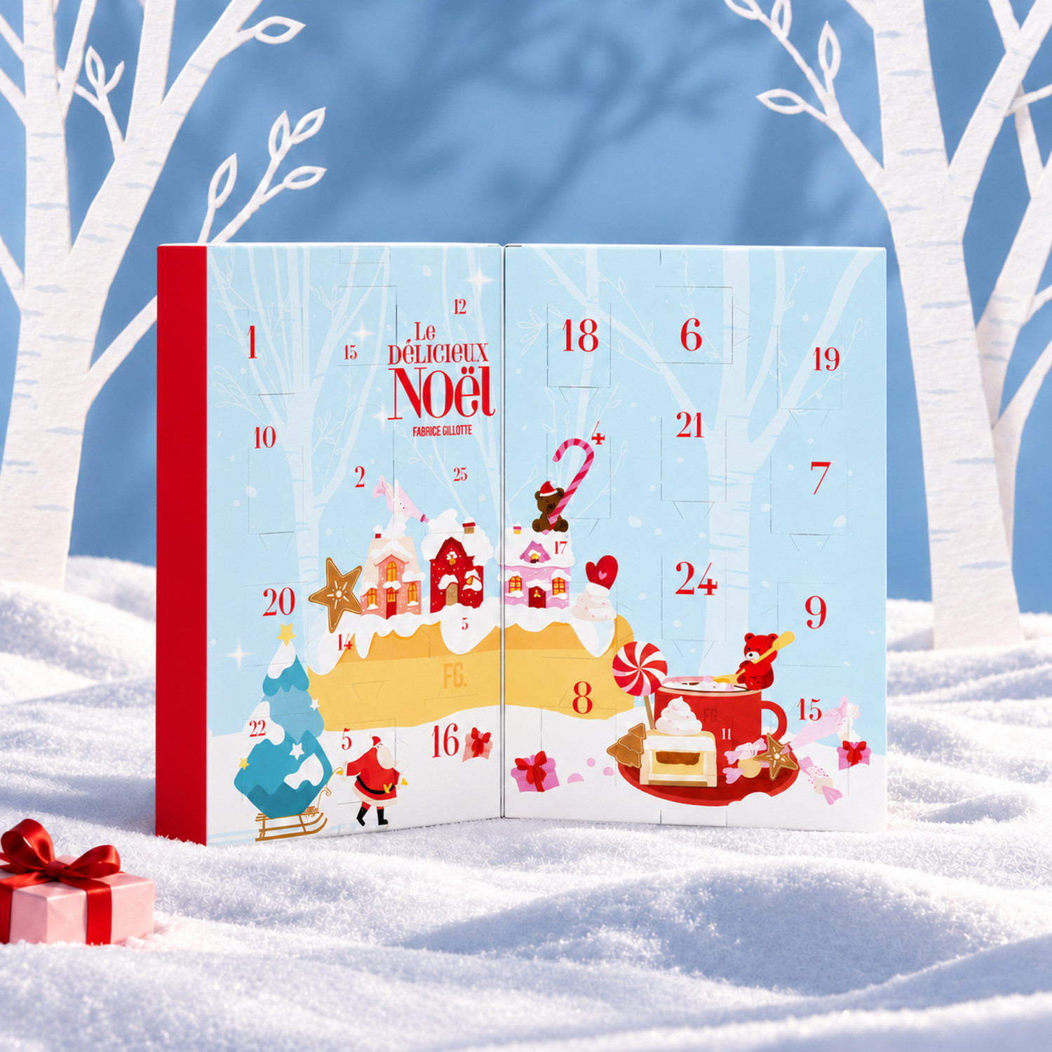 Calendrier de l'Avent Chocolatier ¤ Création Originale | FG